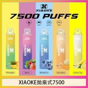 梟客XIAOKE一次性電子菸拋棄式7500口